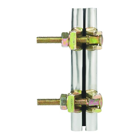 B & K B&K 3/4 in. Galvanized 430 Stainless Steel Pipe Repair Clamp 160-704